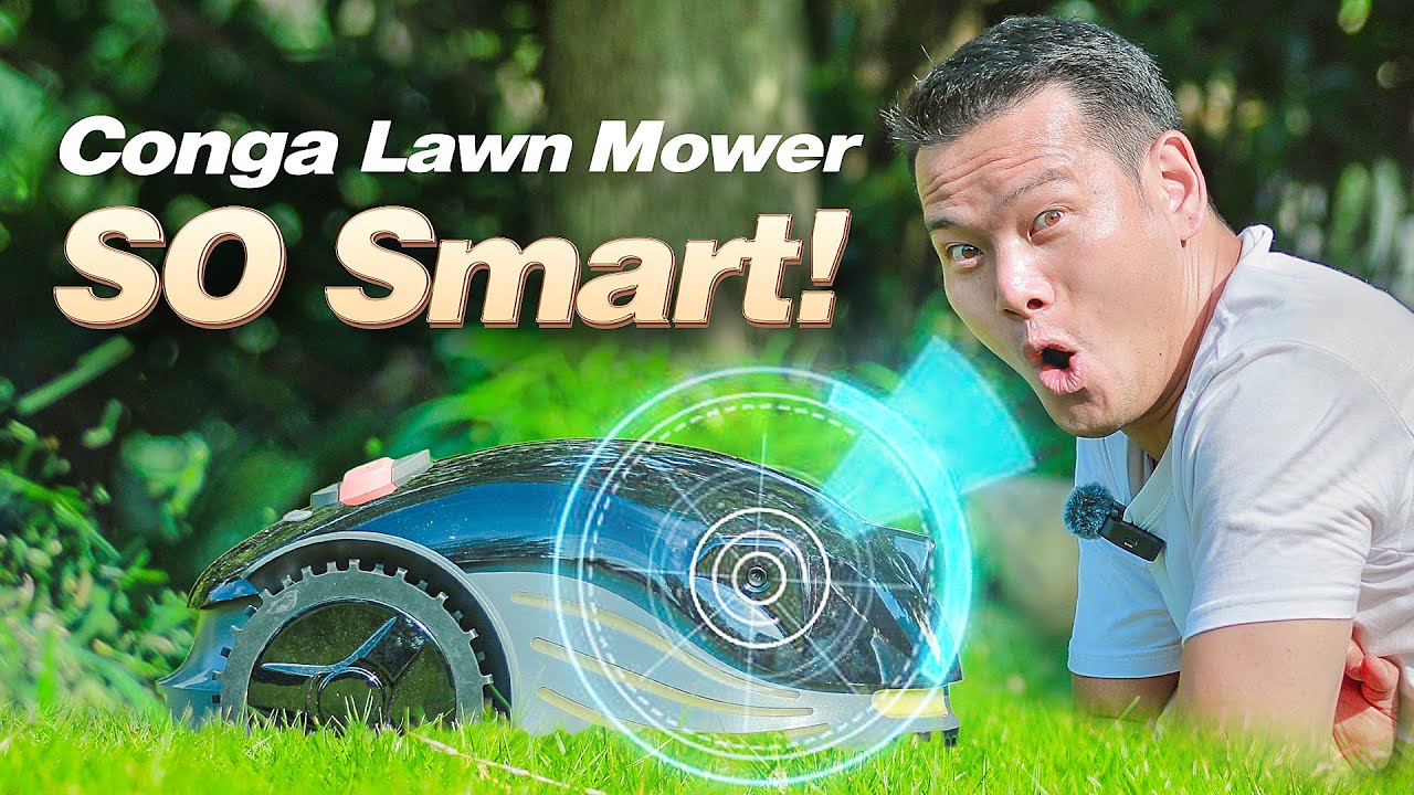 Conga The Most Intelligent Robotic Lawn Mower To Date Robot Maniak