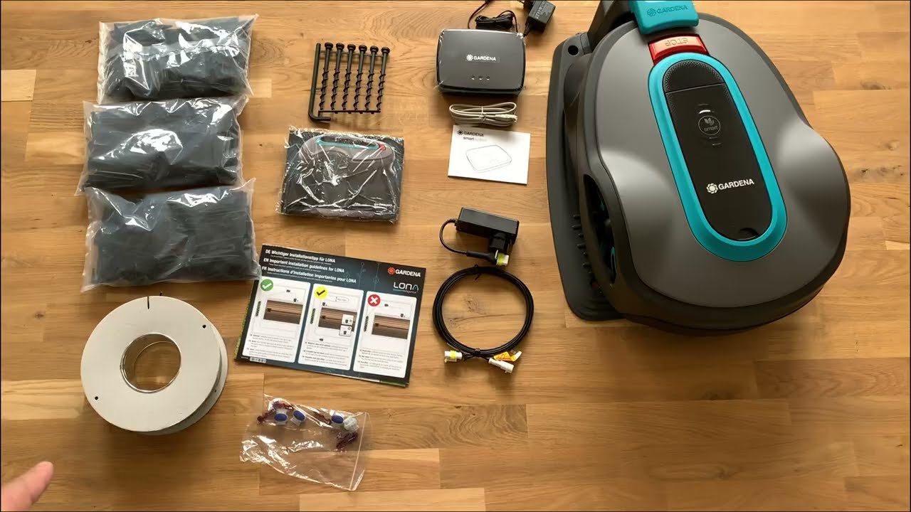 Unboxing Gardena Smart Sileno Life With Lona Technology Robot Maniak