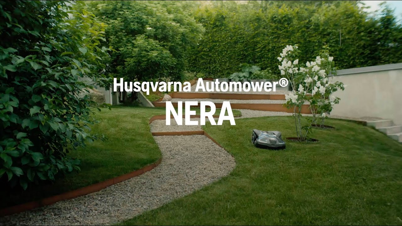 Husqvarna Automower Nera Boundary Wire Free Robotic Lawn Mowers