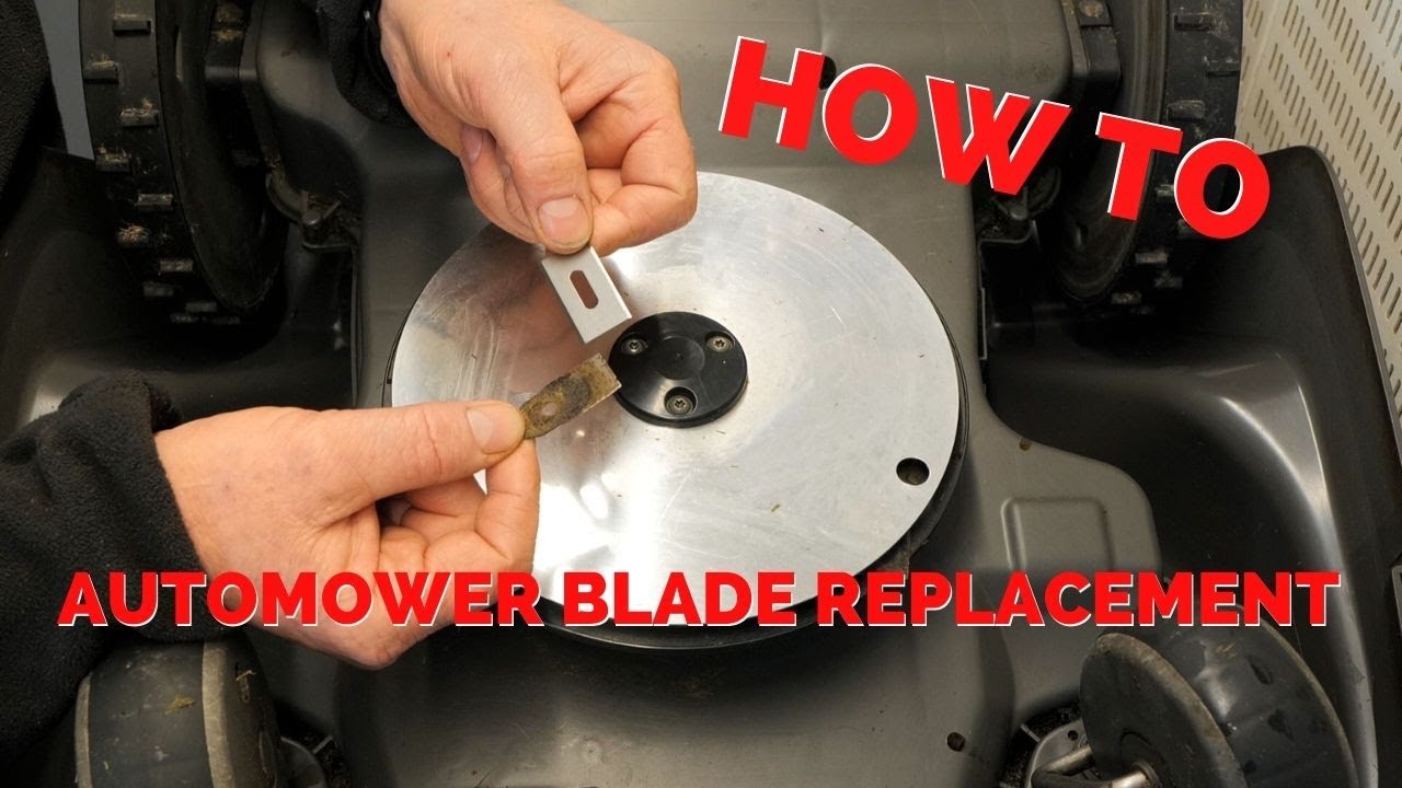 How To Replace The Blades On Your Husqvarna Automower®/Robotic Lawn