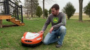 How to install your STIHL iMow robotic lawnmower the following Spring