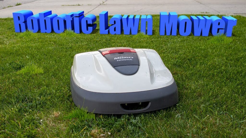 This is Miimo, A Fully Automatic Lawn Mower by Honda Power Equipment