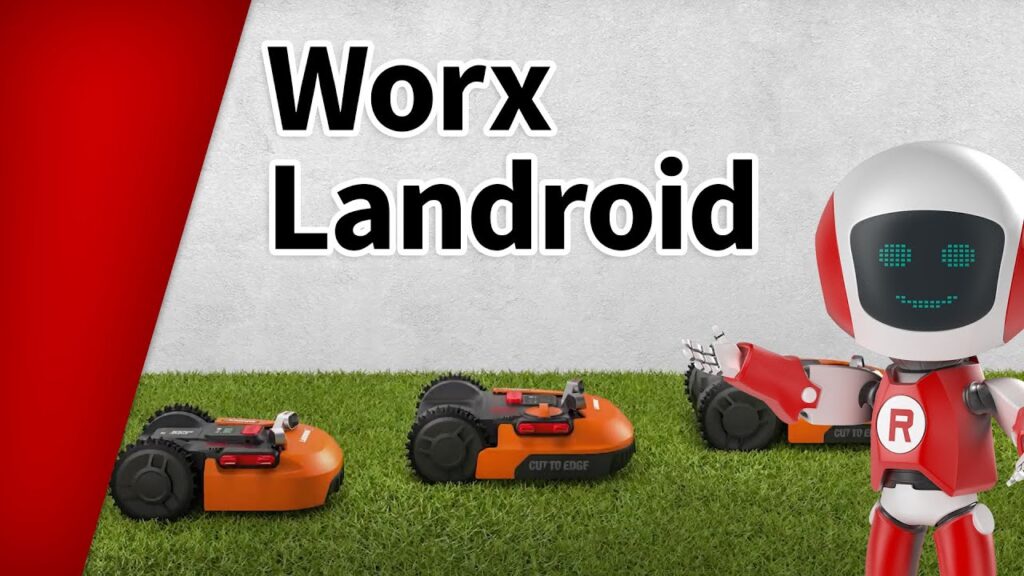 Worx Landroid: Robot lawn mower with artificial intelligence