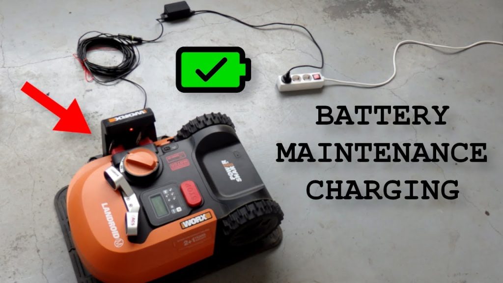 WORX Landroid WR142E • Battery maintenance charging