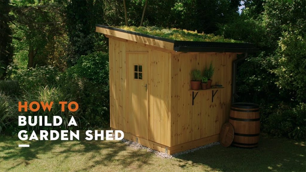 STIHL DIY manual: garden shed