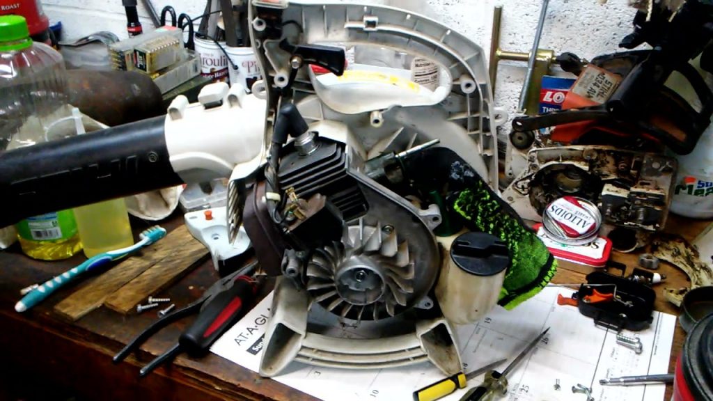Stihl BG55 blower carb diagnosis