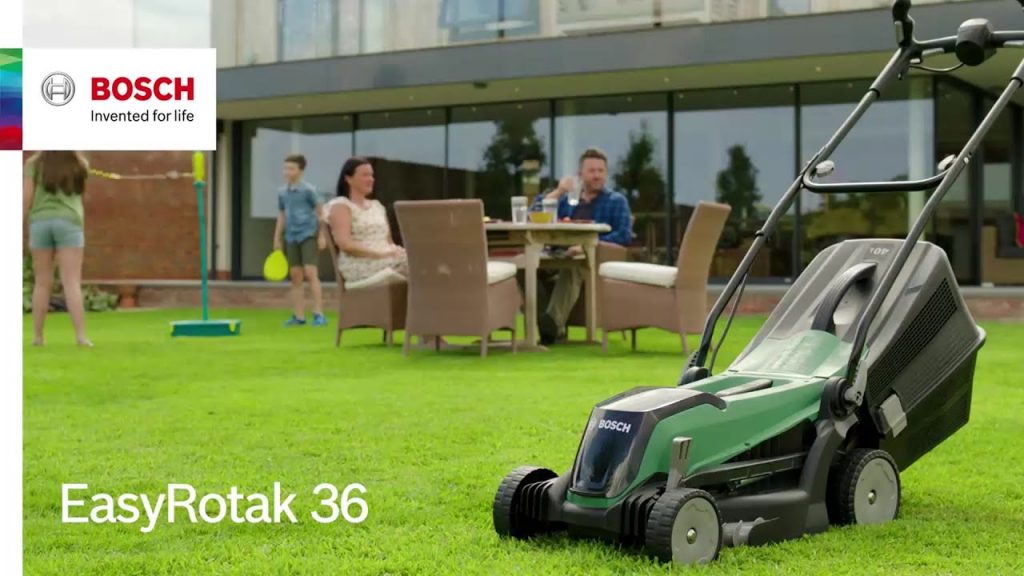 Cordless Lawnmower - Bosch EasyRotak 36