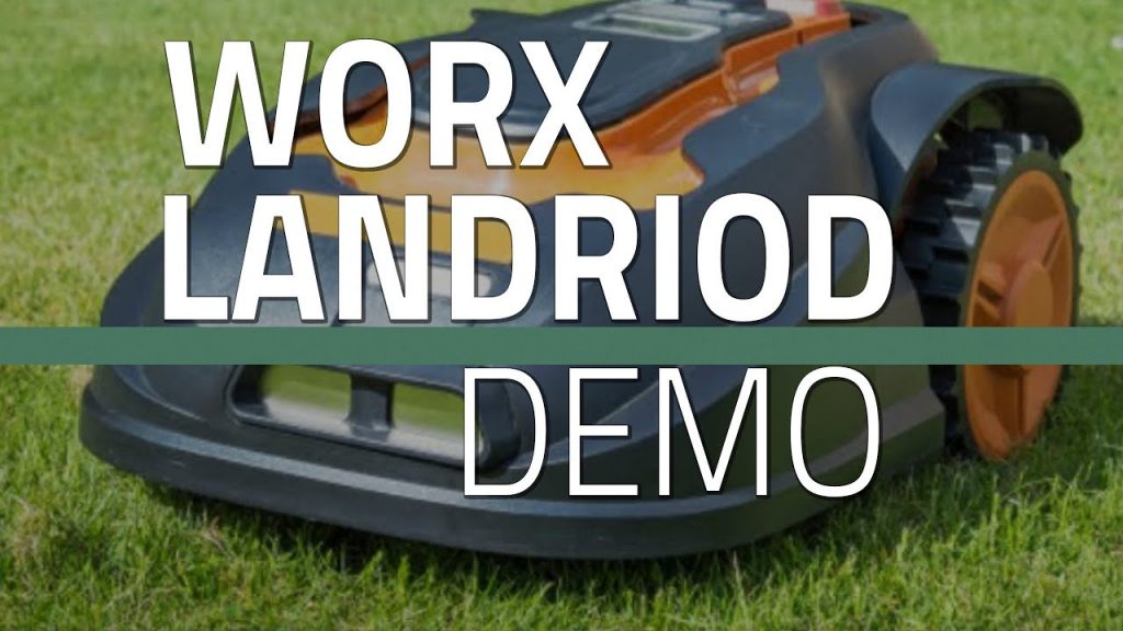 Worx Robotic Lanndroid actual demo