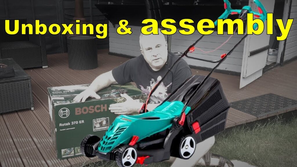 Bosch Rotak 370 ER Assembly Instructions and Unboxing 🛠 No Tools Needed