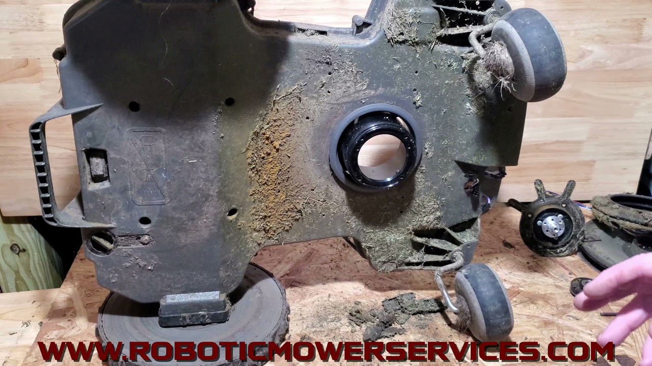 Husqvarna Automower Cutting Motor & Height Adjustment System Remove And