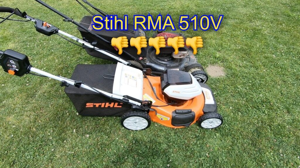 Stihl RMA 510V battery mower👎👎👎