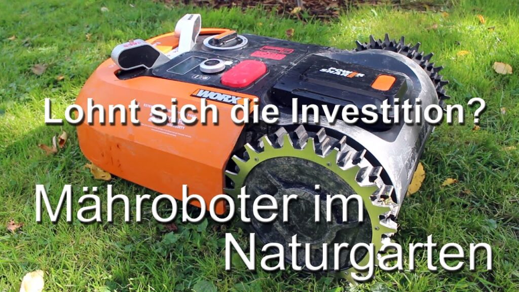 Mähroboter im Naturgarten - Lohnt sich die Investition?