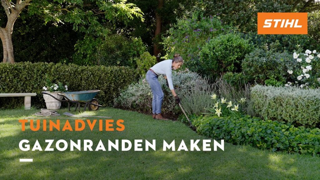 Gazonranden maken - STIHL Tuinadvies