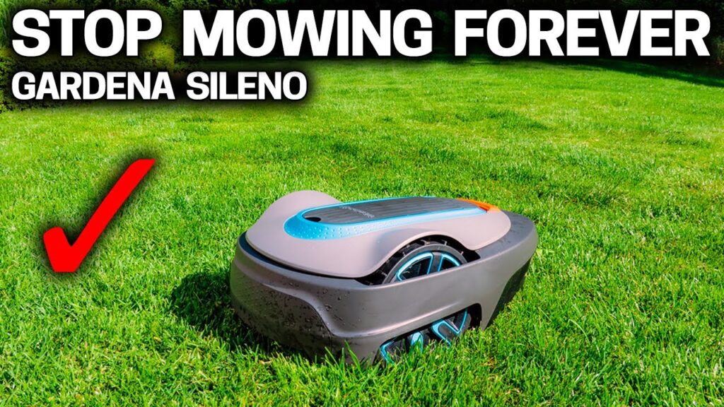 STOP MOWING YOUR LAWN - Have a ROBOT DO IT - Gardena Sileno