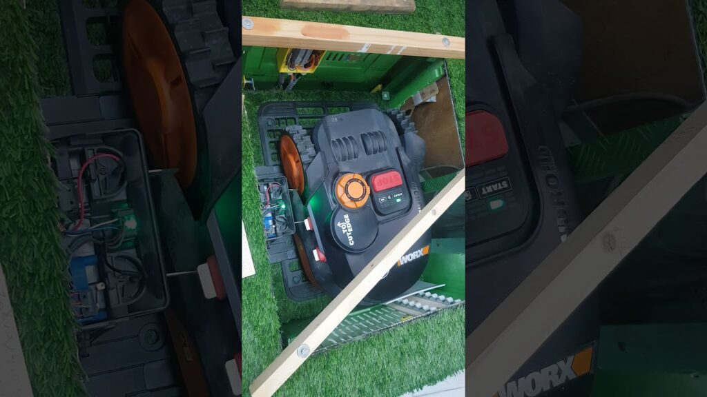 Caseta bajo tierra WORX LANDROID VR105SI