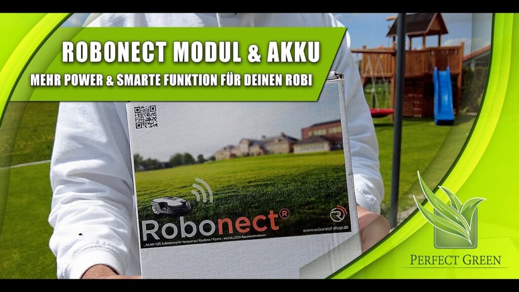 Robonect Modul | Größerer Akku | Smarte Funktionen | Husqvarna | Gardena | Mähroboter | Automower