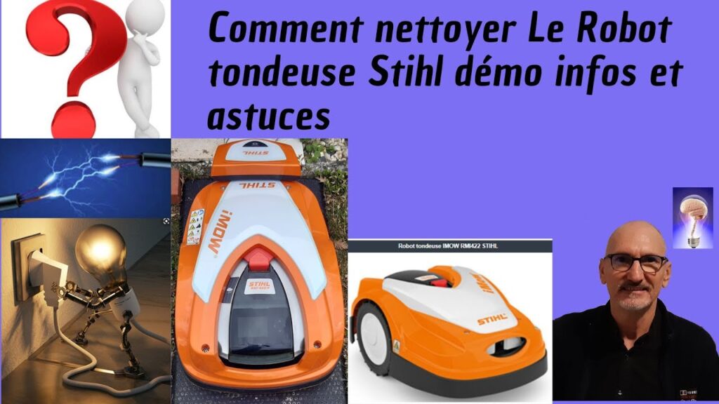 Comment nettoyer le Robot Stihl tuto astuces