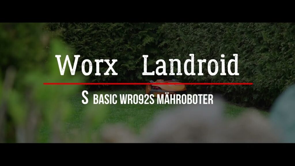 Der beste Mähroboter Worx Landroid S-Basic