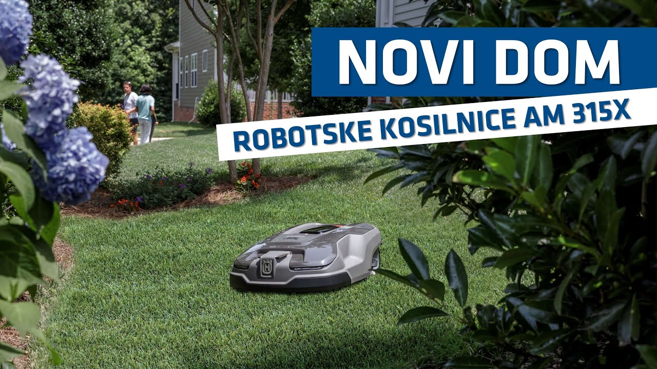 Novi dom robotske kosilnice Husqvarna Automower