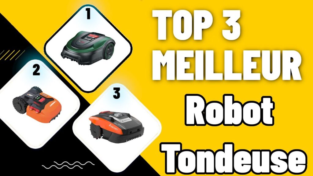 TOP 3 » Meilleur Robot Tondeuse 2022 ⊕ Le meilleur Robot Tondeuse