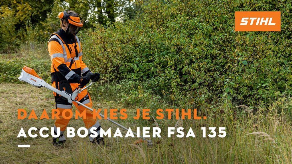 Wat zijn de voordelen van de accu bosmaaier STIHL FSA 135?