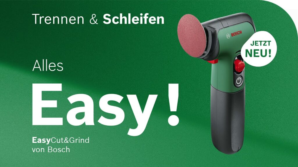Der multifunktionale Alleskönner - Bosch EasyCut&Grind