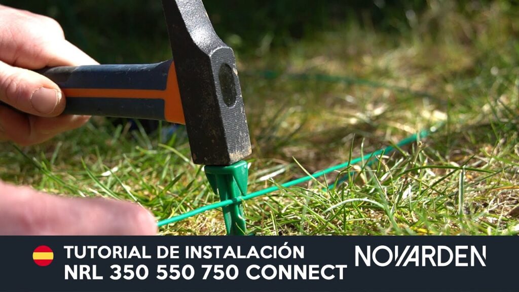 [ES] NOVARDEN NRL - Tutorial de instalación - Robot cortacésped conectado