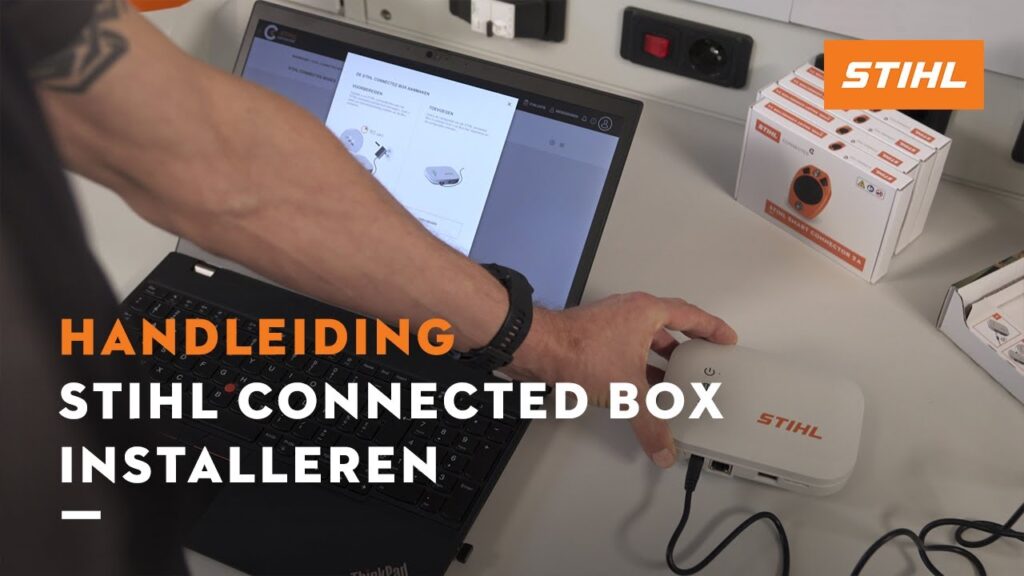 STIHL connected Box installeren - STIHL connected