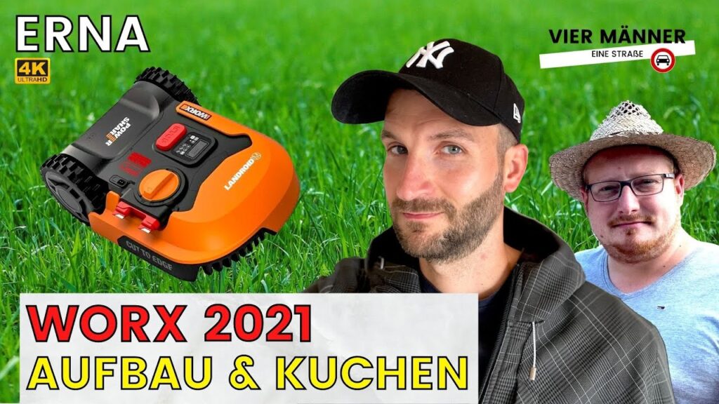 🔥 Der NEUE 2021 WORX Rasenmäher Mähroboter Landroid - Review & Spaß