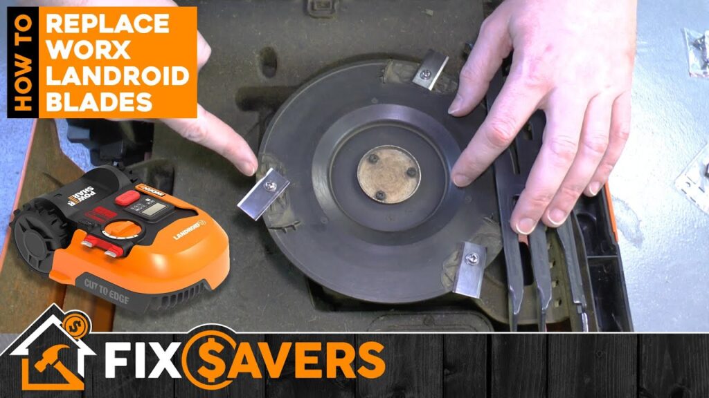 How to Replace Worx Landroid Blades