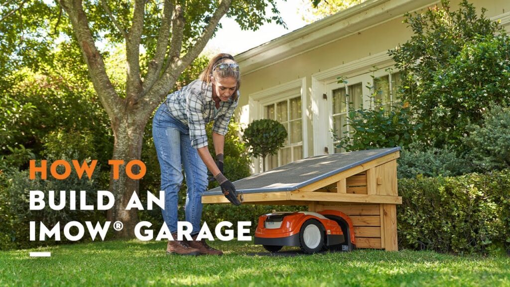 STIHL manual: Building an iMOW® garage