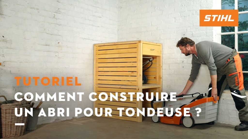 Comment construire un abri pour tondeuse ? - Project bricolage et DIY STIHL