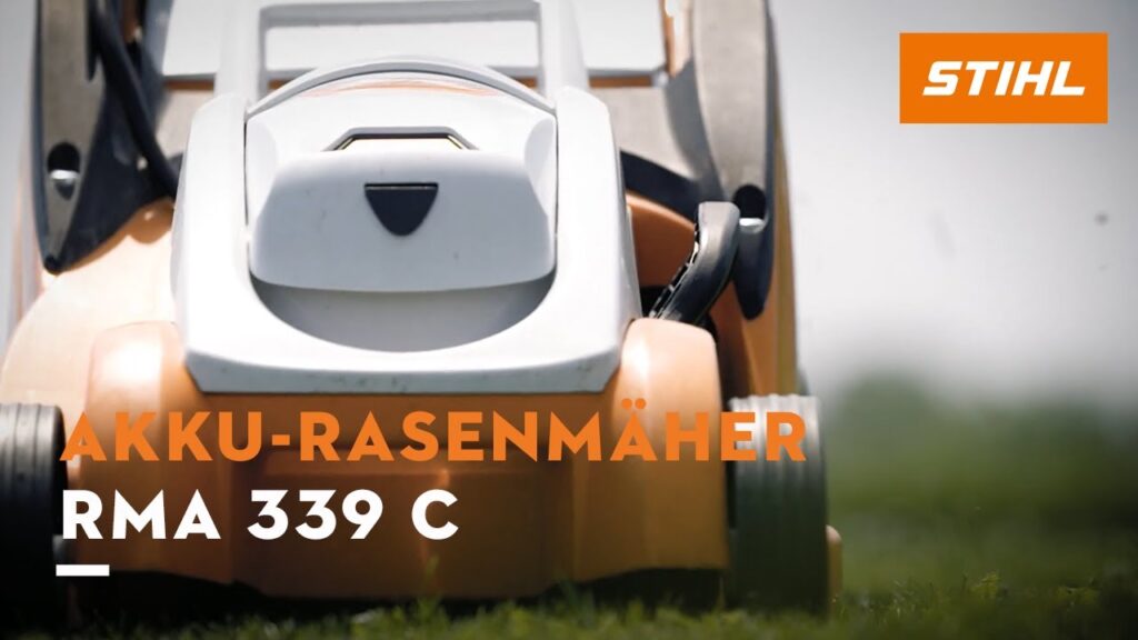 Der Akku-Rasenmäher RMA 339 C von STIHL