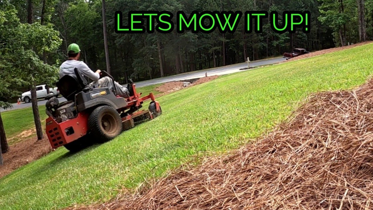 Lets Mow A Lawn Start To Finish Look At This Truck Robot Maniak