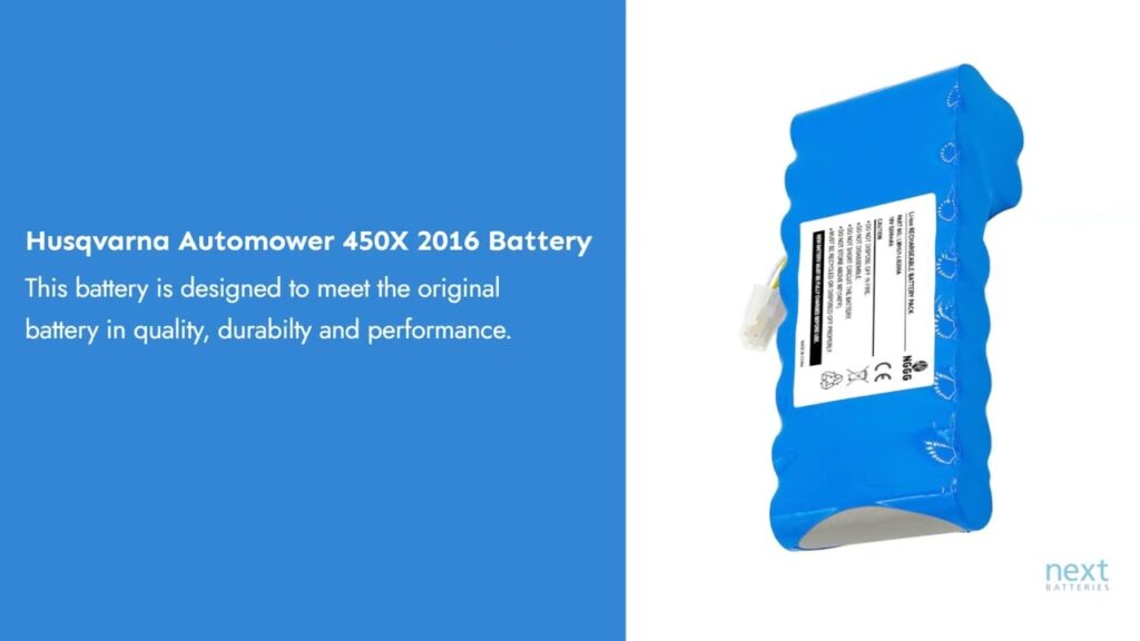 Husqvarna Automower 450X 2016 Battery