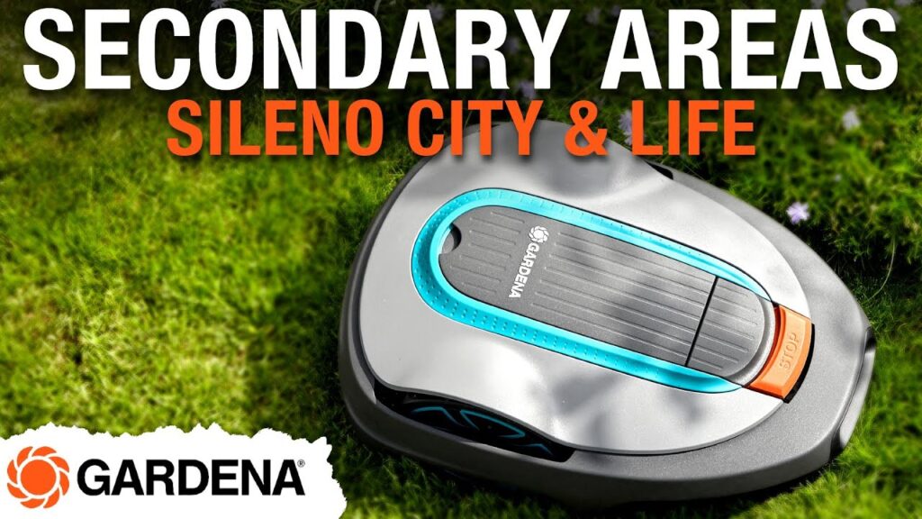 GARDENA SILENO City and Life Installation Video 7 : Mowing secondary areas