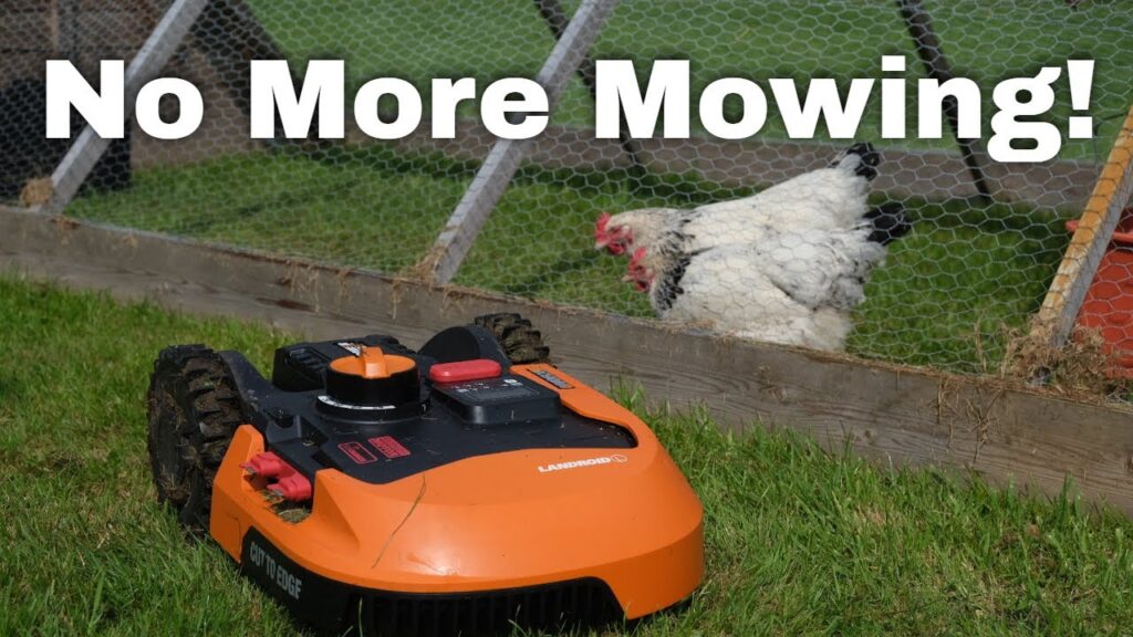 Robot Mower to the rescue! 🌱