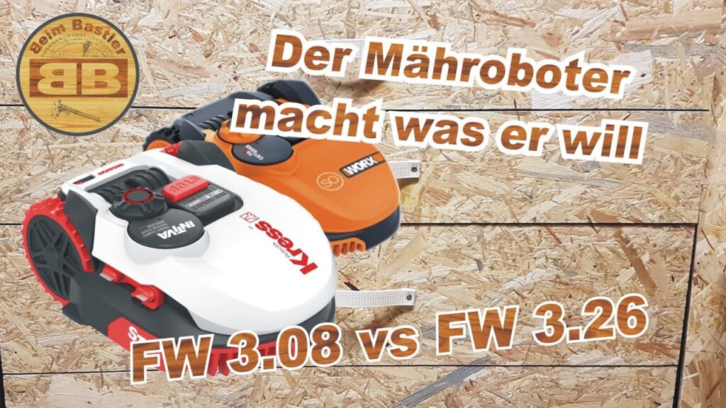 Kress Mähroboter Nano spielt verrückt| Vergleich der Firmware | Baugleich mit Worx Landroid S500i?