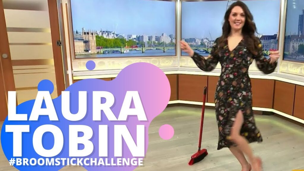 Laura Tobin Attempts The #BroomstickChallenge