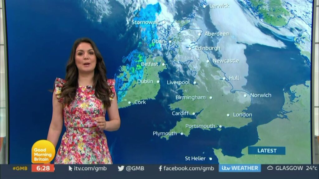 Laura Tobin - Good Morning Britain Weather 1st June 2021