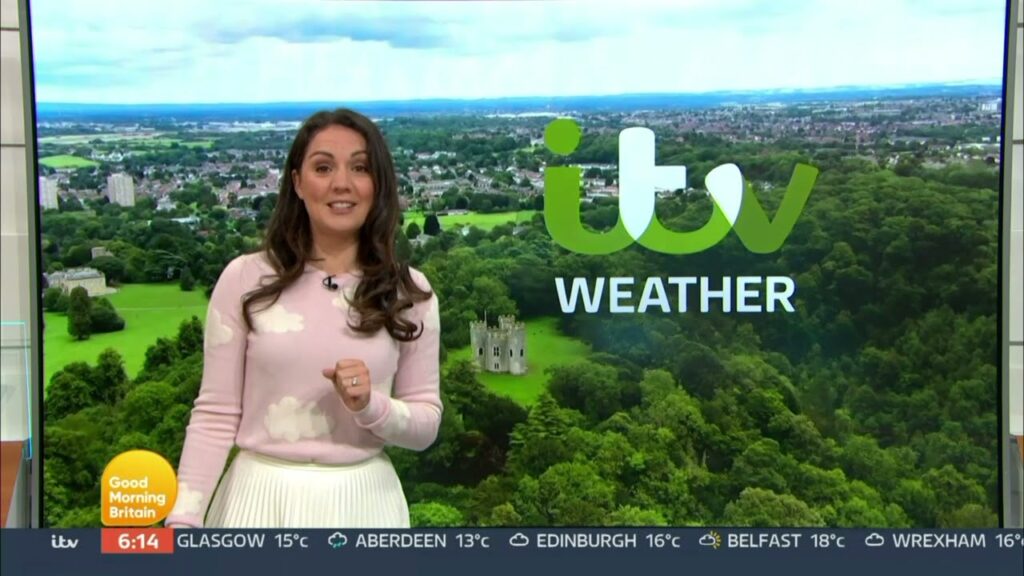 Laura Tobin - Good Morning Britain Weather 21st June 2021