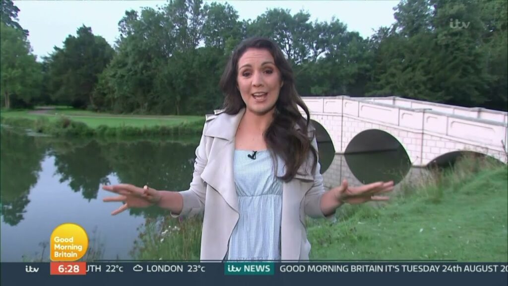 Laura Tobin - Good Morning Britain Weather 24th August 2021