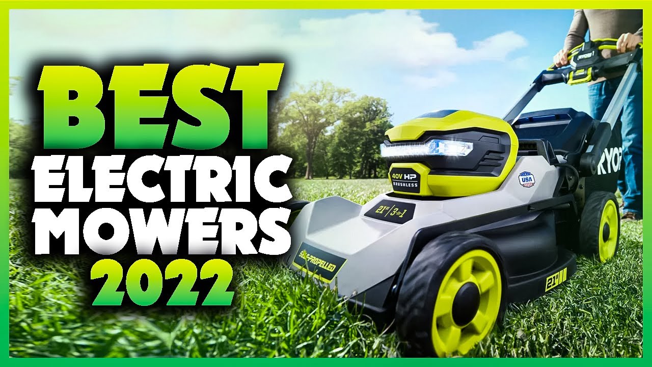 Top 5 Best Electric Mowers You can Buy Right Now [2022] Robot Maniak