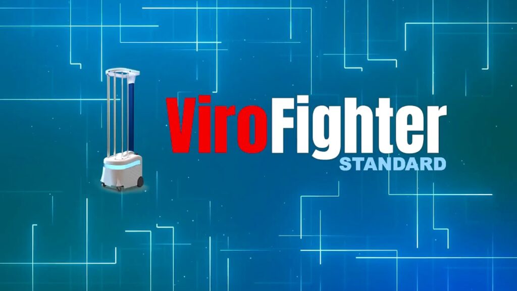 ViroFighter Intelligens UV Fertőtlenítő Robot