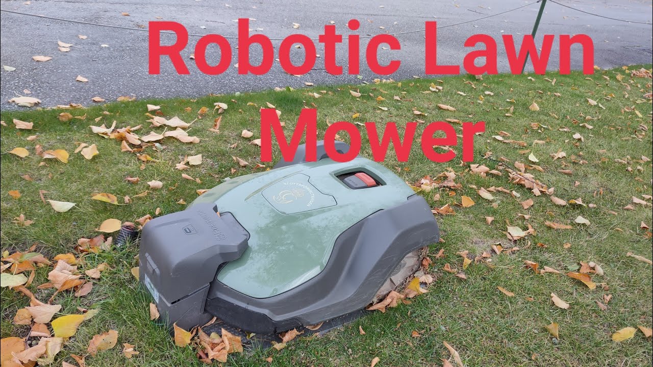 AUTOMATIC GRASS CUTTER Robot Lawn Mower Robot Maniak