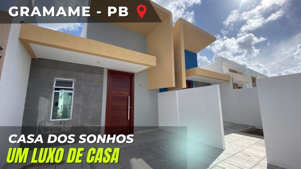 Linda casa de 3 Quartos - Um Sonho - João Pessoa - #PARAÍBA