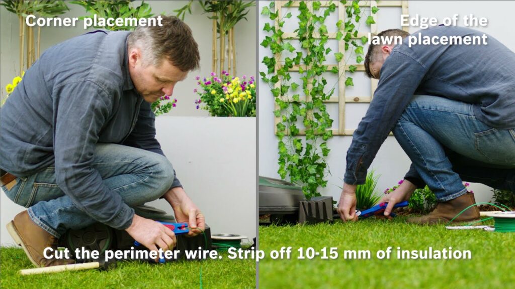 Bosch Indego Installation: Step 5 - Perimeter wire layout