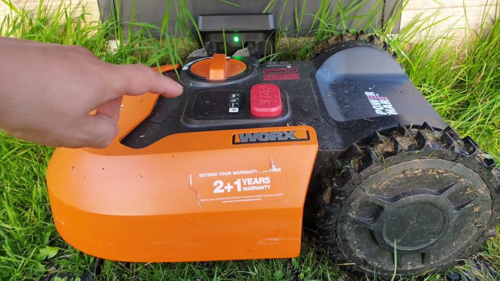 Worx Landroid M500 robot mower after 6 months on.