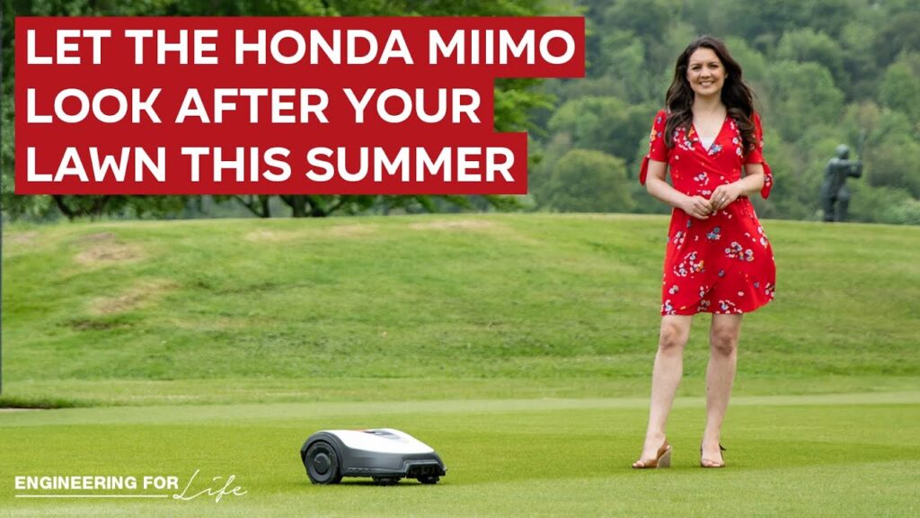 Get The Mow How with Laura Tobin: Episode 3 – How the Honda Miimo could help look after your lawn!