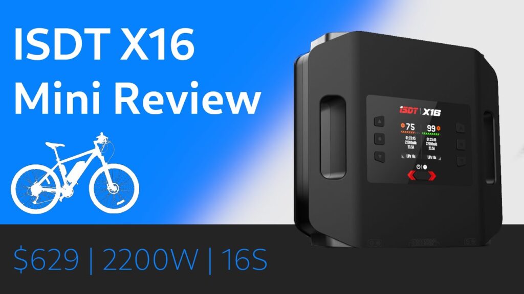 ISDT X16 Mini Review | 2200W 16S Charger | JST-XH Balance Solution